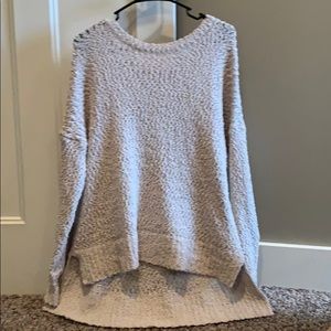 Hollister Hi-Lo popcorn sweater